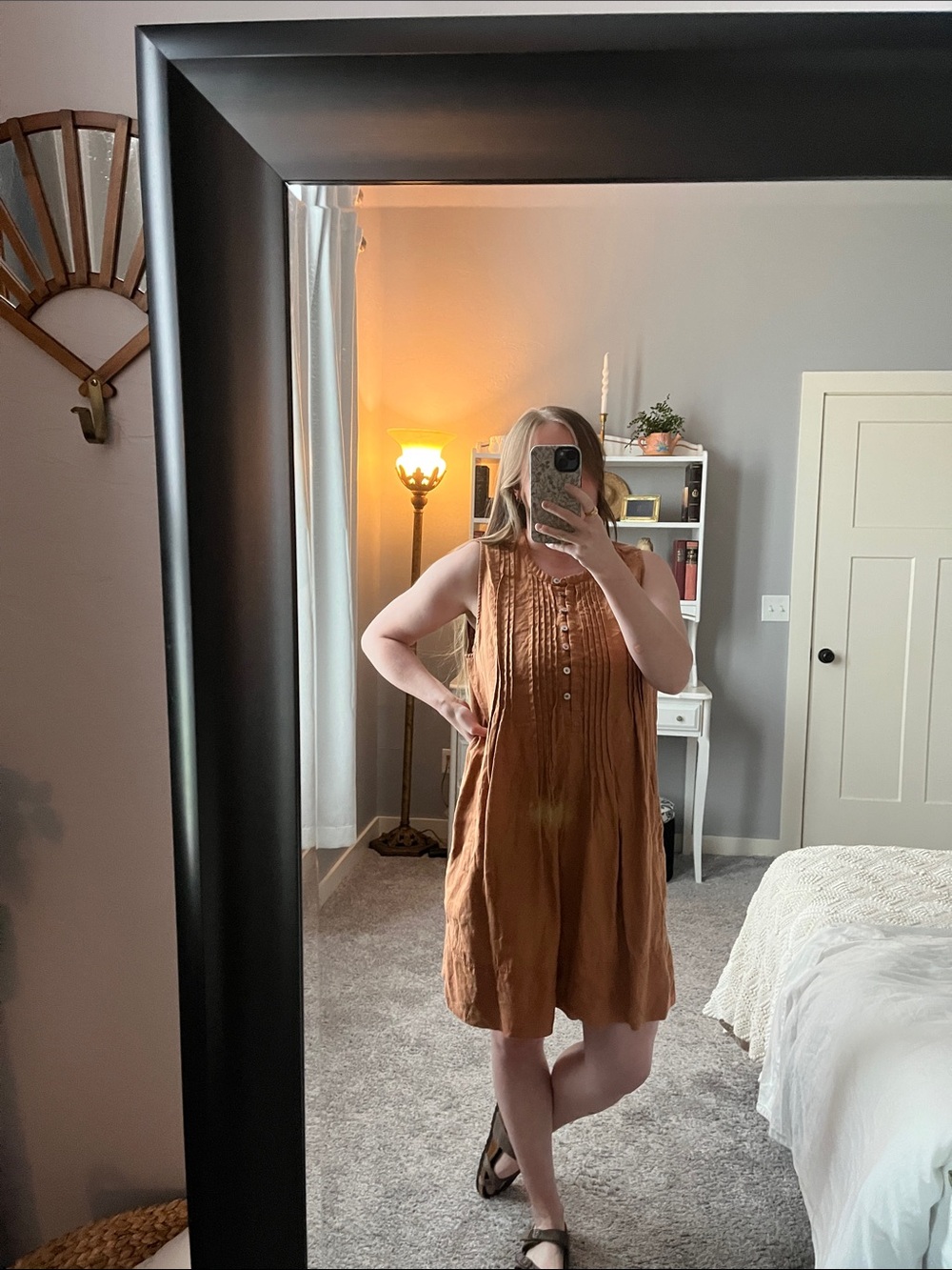 100% Linen Dress - Picture 3 of 8